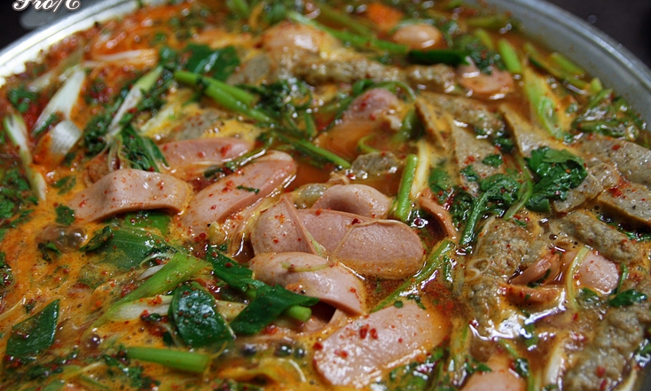 정미식당 부대찌개 매장 이미지