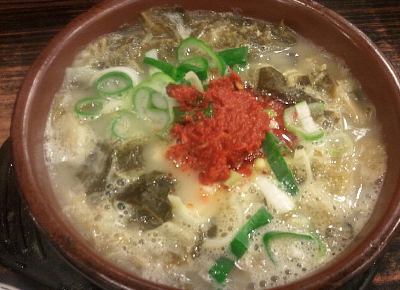 한국 순대국 매장 이미지
