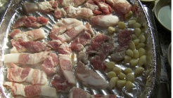 굽은 소나무와 오리도둑한재미나리 매장 이미지