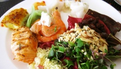 하늘정원 뷔페 매장 이미지