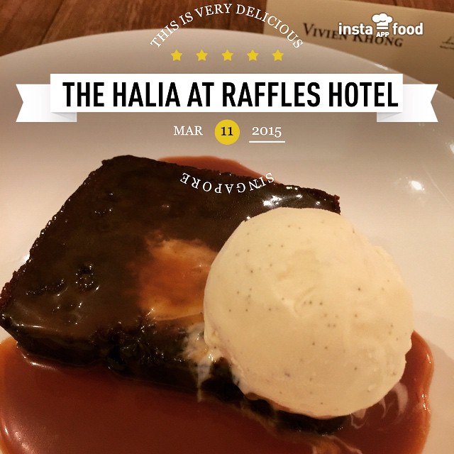 The Halia at Raffles Hotel(더 할리아 앳 래플스호텔) 매장 이미지