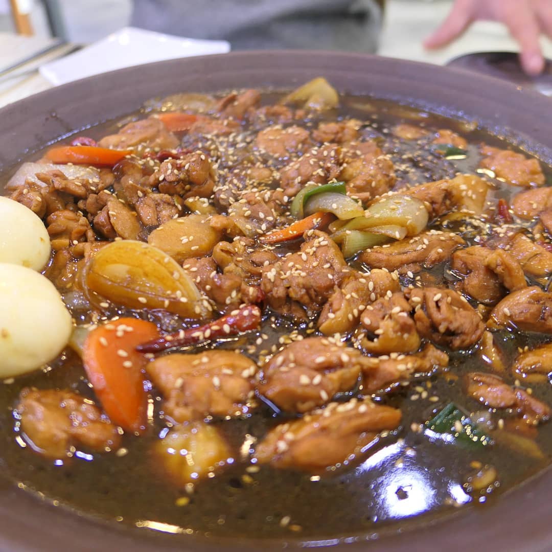 홍찜닭 매장 이미지
