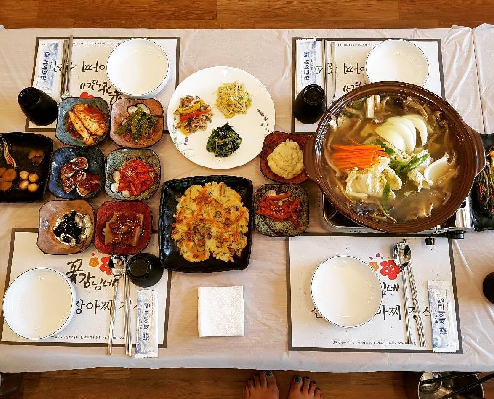 꽃감님네 산야초 장아찌 정식 매장 이미지