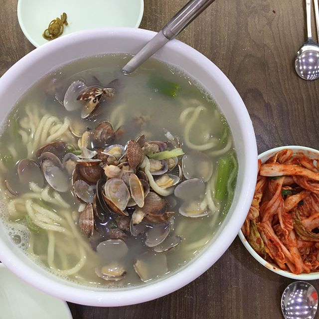 오대오바지락칼국수 매장 이미지