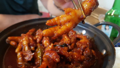 청솔통닭닭발 매장 이미지