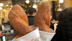 광장시장 찹쌀꽈배기 매장 이미지