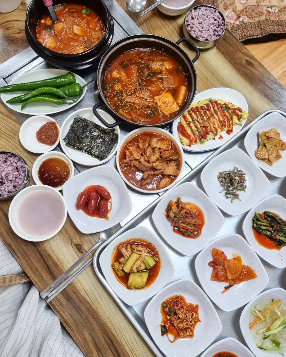 오두막집 매장 이미지