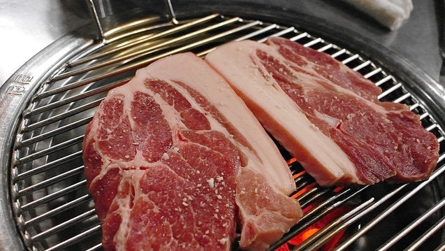 목살