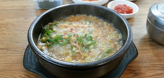 전주거꾸로콩나물국밥