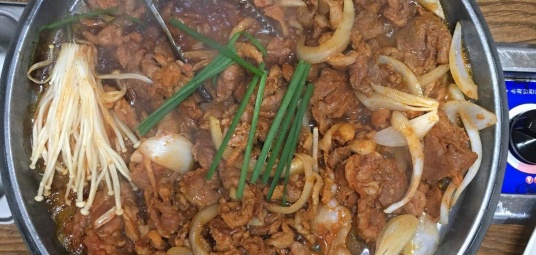산청한방오리불고기