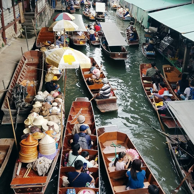 출처: 'Damnoen Saduak Floating Market' 인스타그램 검색 결과