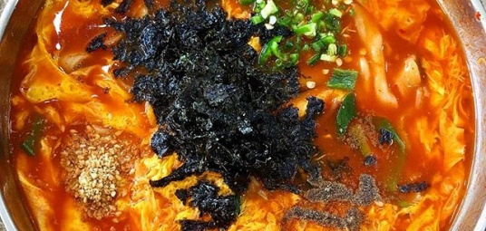 장칼국수