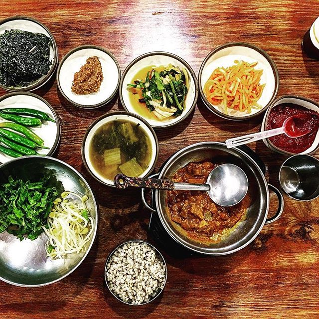 출처:깡장시골보리밥인스타그램검색결과 