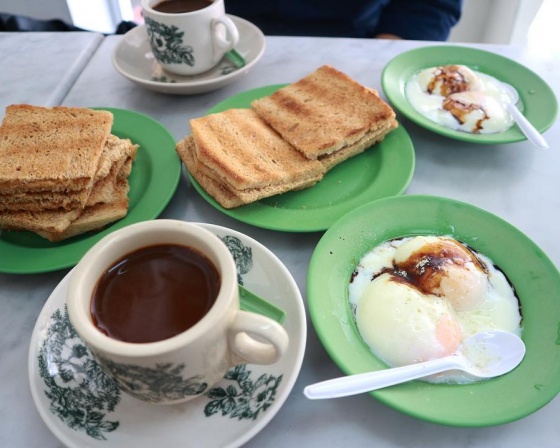 Coffee Town Kaya Toast 