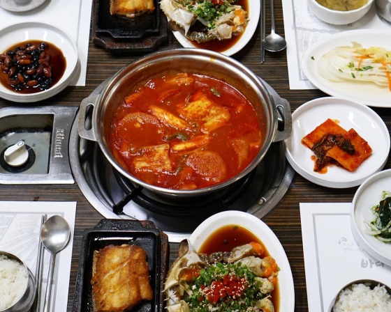 바다꽃게탕 , 전북특별자치도 전주시 덕진구 아중1길 13-1