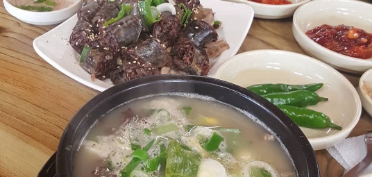 신창손순대국밥
