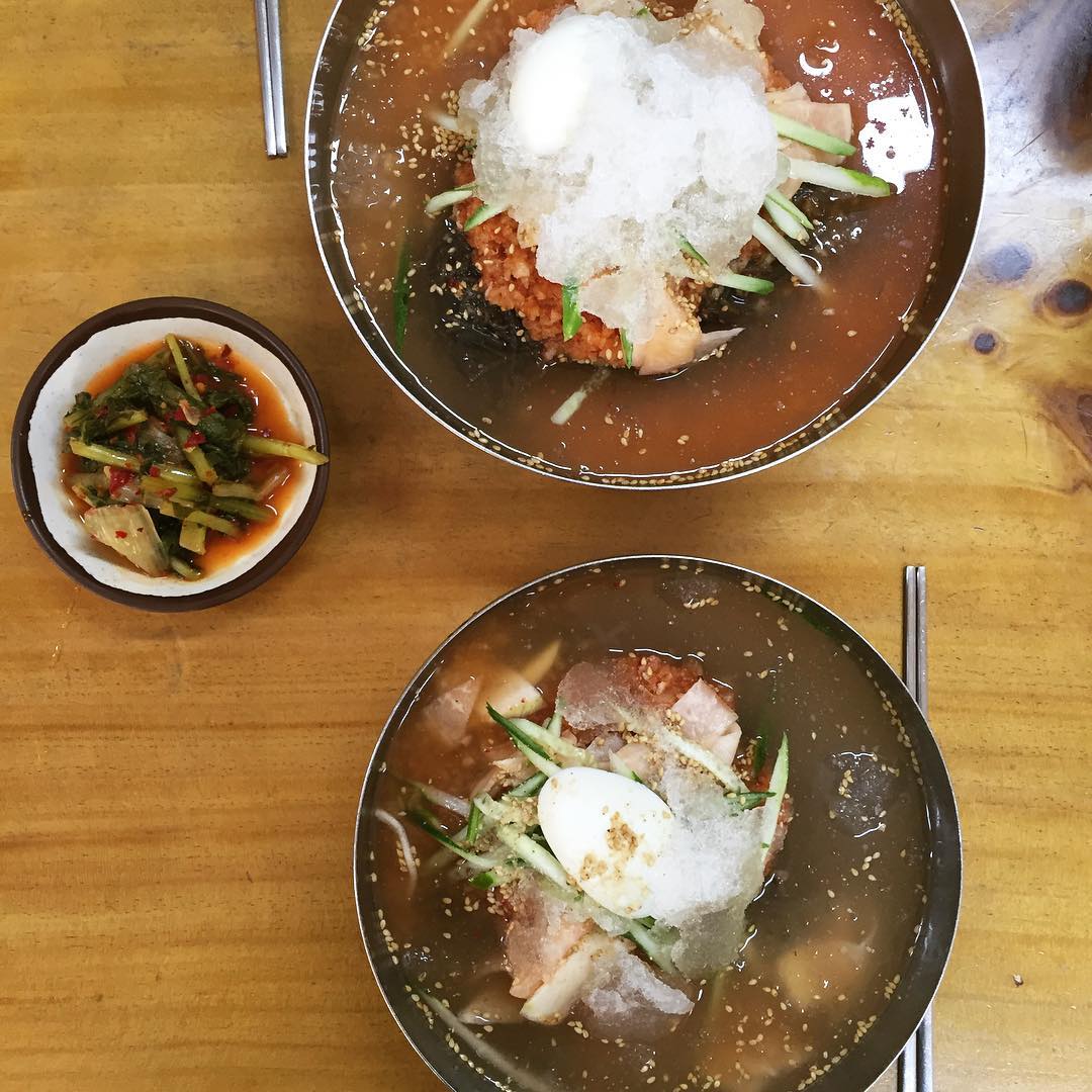 고덕칡냉면 솥뚜껑삼겹살 - 서울 강남, 암사 고덕 명일 | 맛집검색 식신