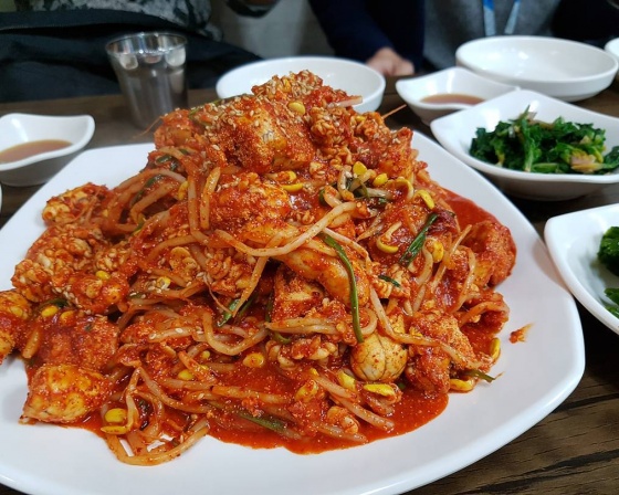 맛있는 남도밥상 , 서울특별시 강동구 상일로 17