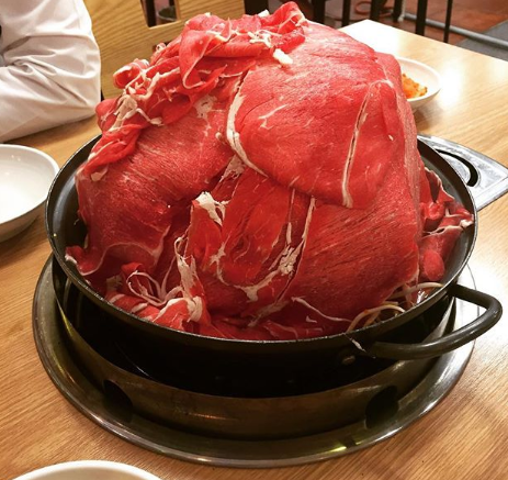 출처 : 백년물갈비 인스타그램 검색 결과