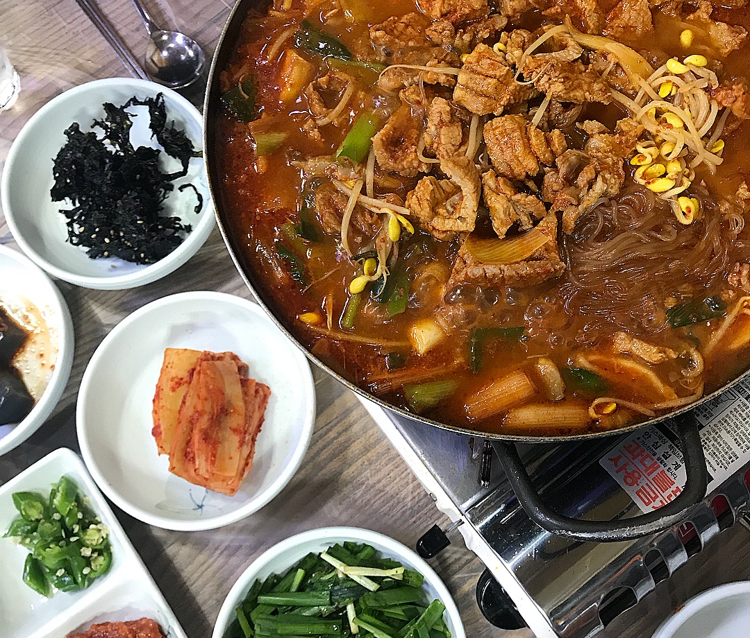 출처 : 자매갈비전골 인스타그램 검색 결과