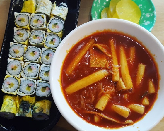 노란김밥&떡볶이 , 인천 서구 보석로 42