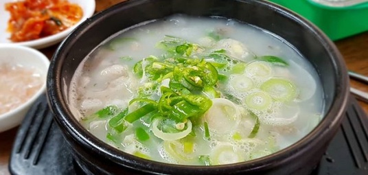 고흥순대국 머리고기