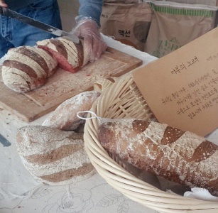 빵짓는농부 매장 사진, 강원 강릉시 강변로 116