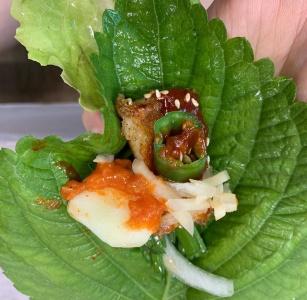 달반늘 매장 사진, 경상남도 남해군 삼동면 죽방로 99