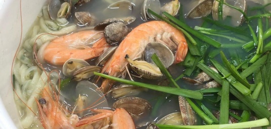 맛집부추 해물칼국수
