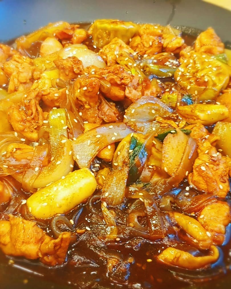 출처 : 일미리금계찜닭 노원점 인스타그램 검색 결과