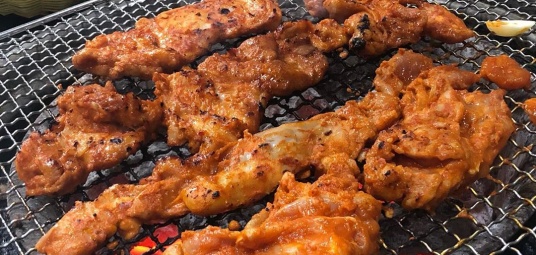 원조숯불닭불고기