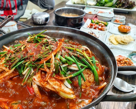 가덕도1번지쌈밥 , 부산광역시 강서구 가덕해안로 805