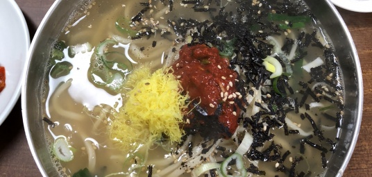 장미칼국수