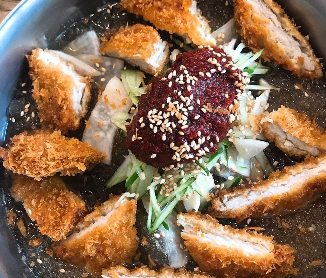 출처 : 짱이네매콤돈가스냉면 인스타그램 검색 결과