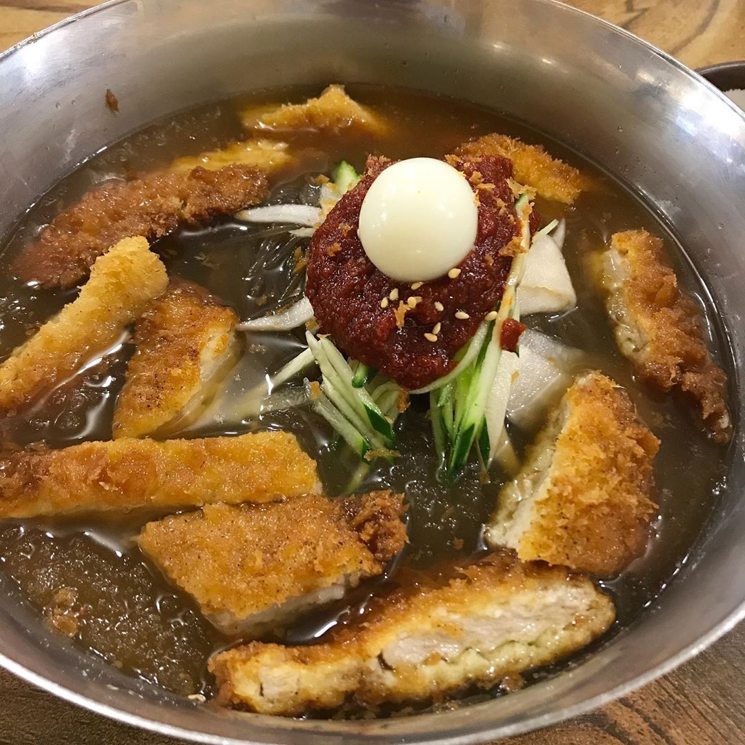 출처 : 짱이네매콤돈가스냉면 인스타그램 검색 결과