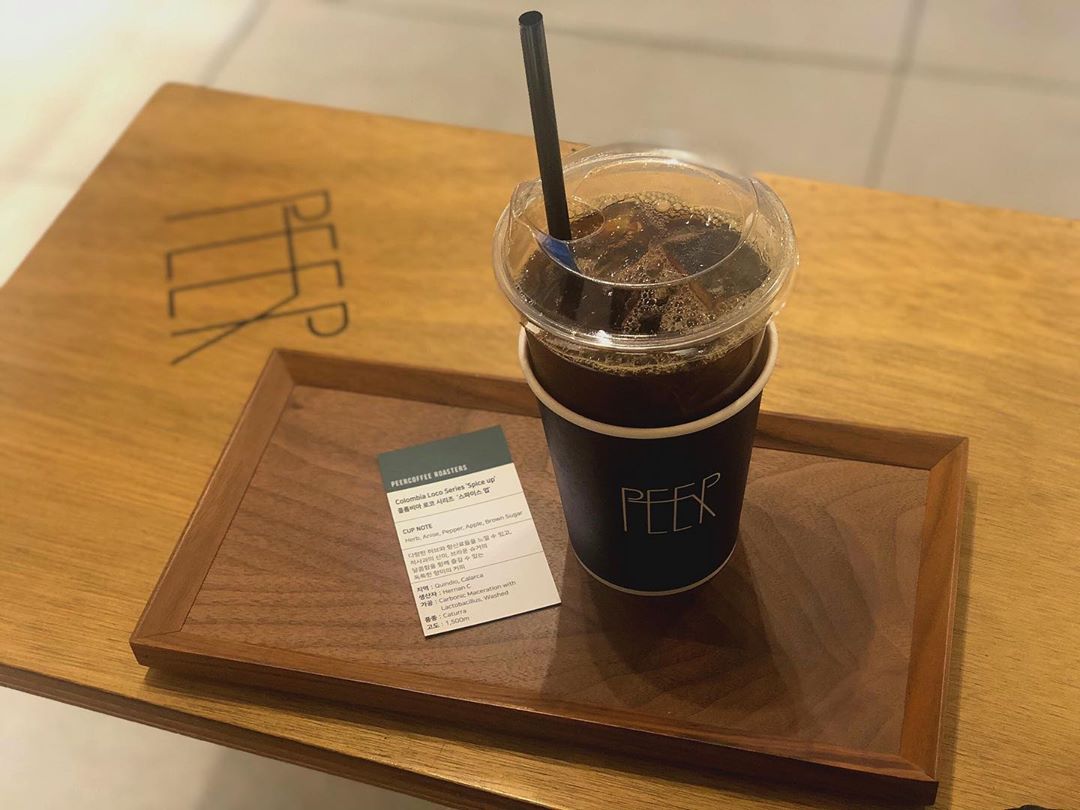 출처 : 피어커피 광희문 인스타그램 검색 결과
