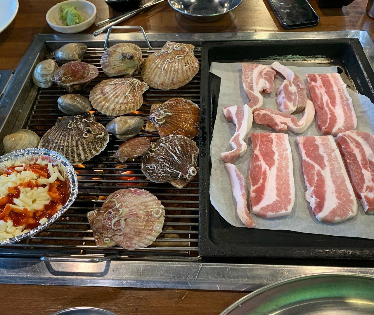 출처 : 조개마을 인스타그램 검색 결과