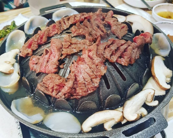 정남진만나숯불 갈비식육식당 , 전라남도 장흥군 장흥읍 물레방앗간길 4