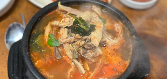 실비순대국