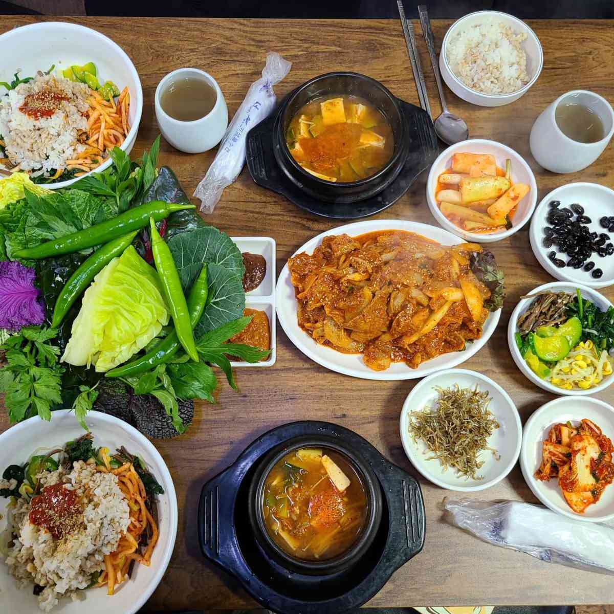 출처 : 장수보리밥 인스타그램 검색 결과