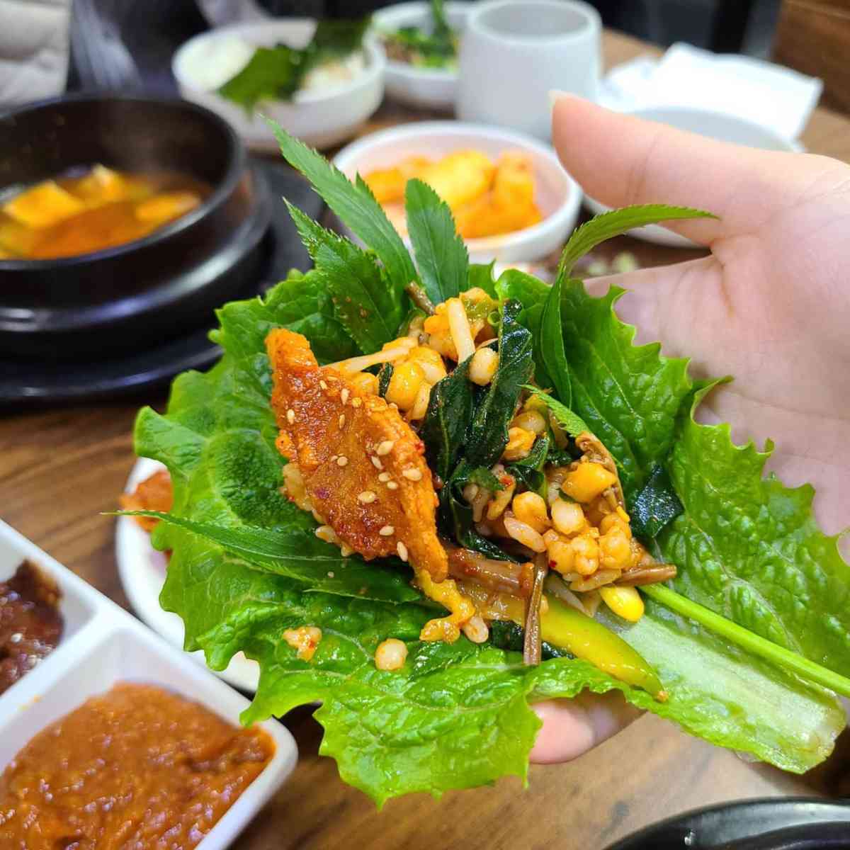 출처 : 장수보리밥 인스타그램 검색 결과
