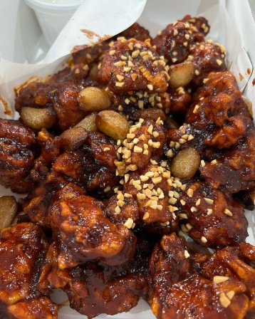 단양너마늘위한치킨 , 충청북도 단양군 단양읍 도전5길 31 구경시장 너마늘위한치킨