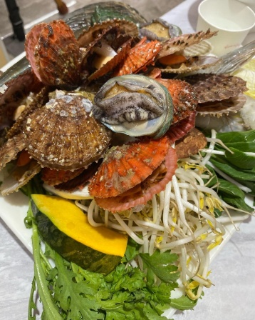 갯바다해물샤브칼국수 , 인천광역시 강화군 삼산면 삼산남로 824