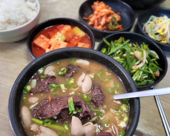 옛날장터선지국밥 , 전라남도 무안군 일로읍 시장길 17-8