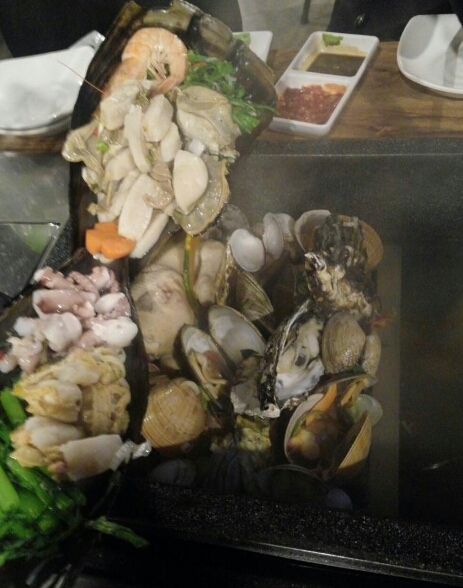 통큰조개찜 매장 방문 후 남겨주신 고객 리뷰 사진입니다.