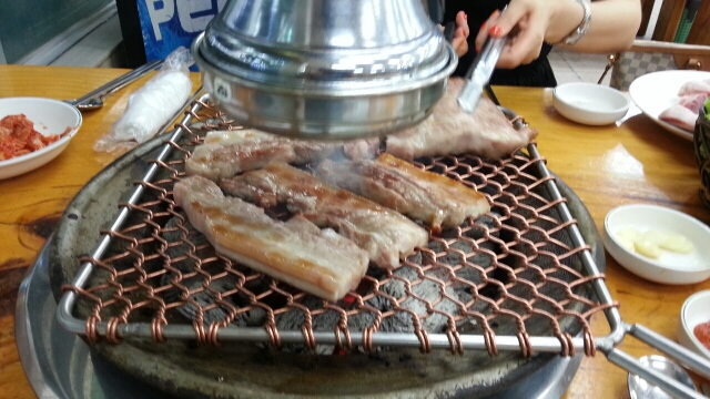 원조마포소금구이 매장 방문 후 남겨주신 고객 리뷰 사진입니다.