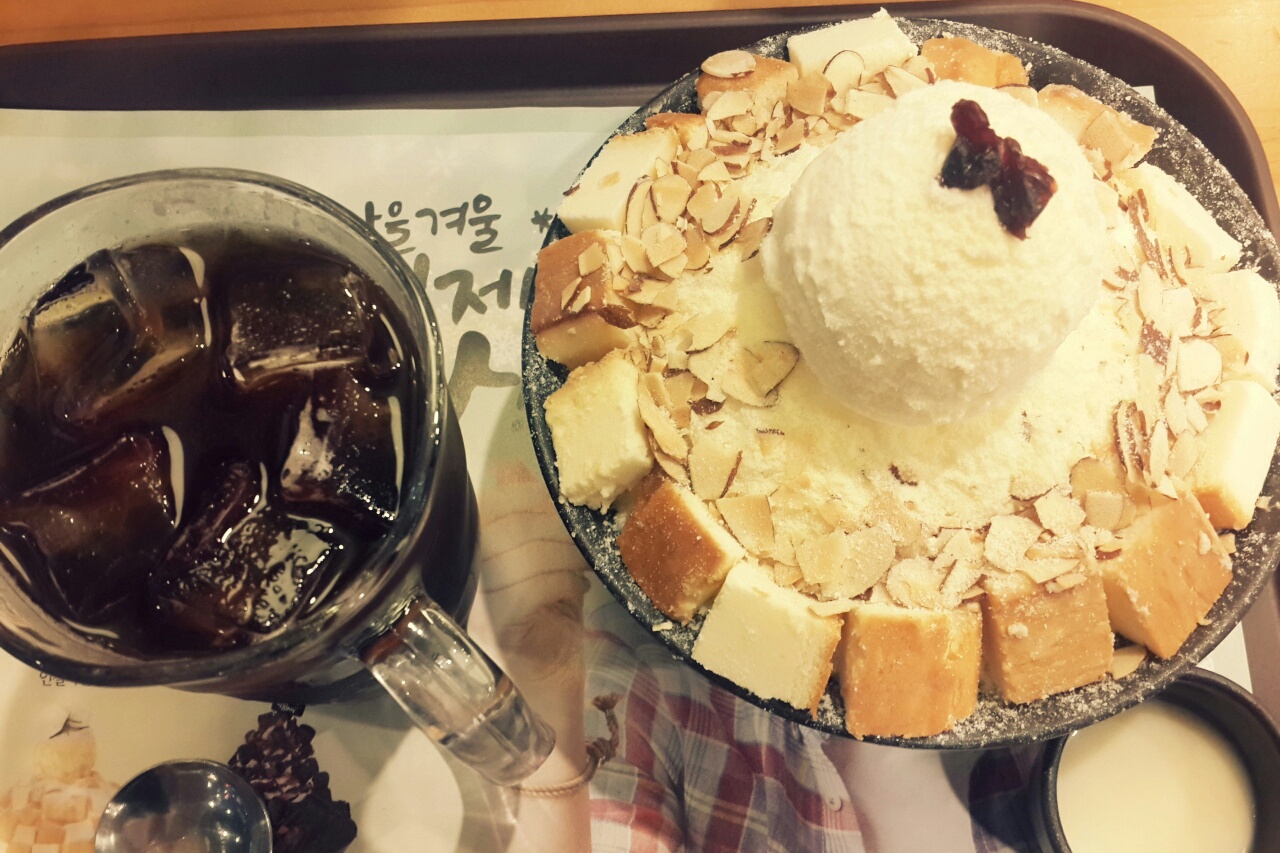 설빙 명동1호점 매장 방문 후 남겨주신 고객 리뷰 사진입니다.