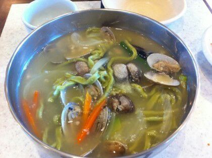 원조교래손칼국수 매장 방문 후 남겨주신 고객 리뷰 사진입니다.