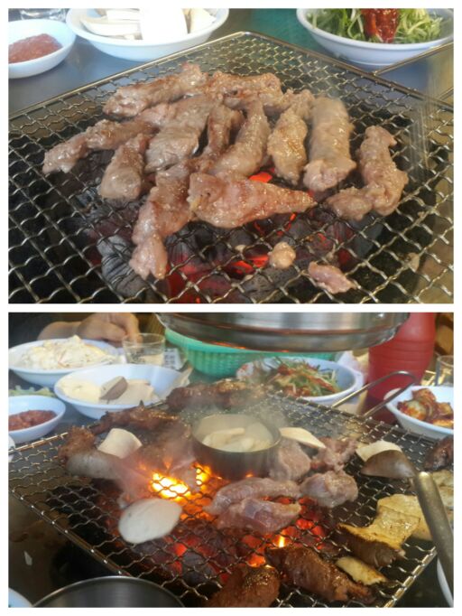 사철숯불갈매기 매장 방문 후 남겨주신 고객 리뷰 사진입니다.