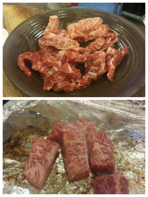 산성한우생고기 매장 방문 후 남겨주신 고객 리뷰 사진입니다.